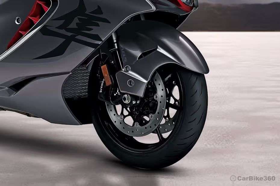 Suzuki Hayabusa Front Tyre View Suzuki Hayabusa Front Tyre View