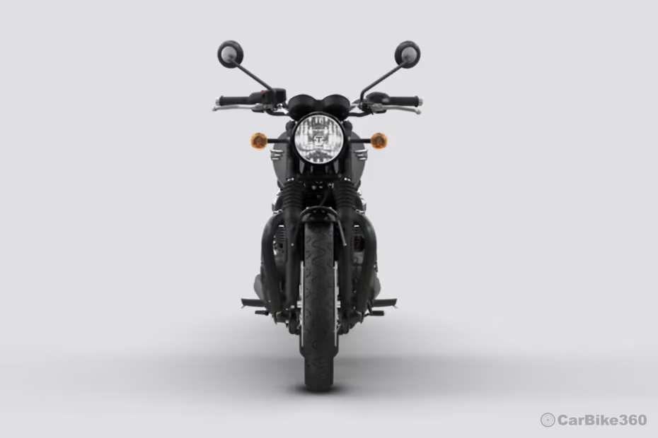Triumph Bonneville T120 Front View Triumph Bonneville T120 Front View