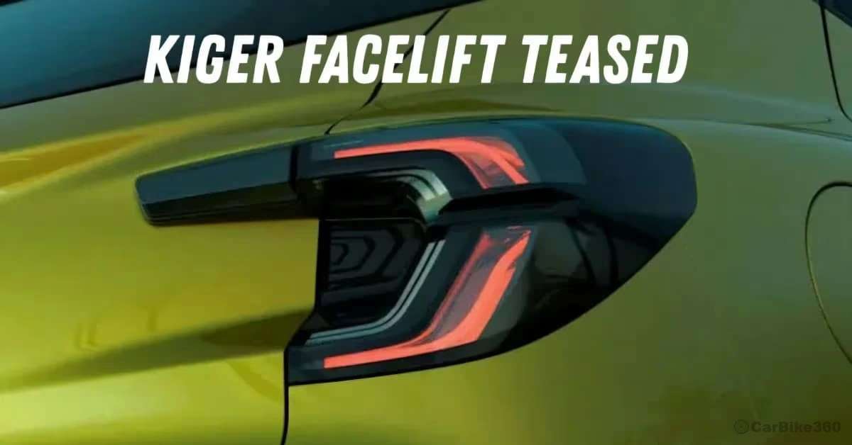 Renault Kiger Facelift Set to Make a Bold Debut on August 24, 2025: Teases New Updates Audio