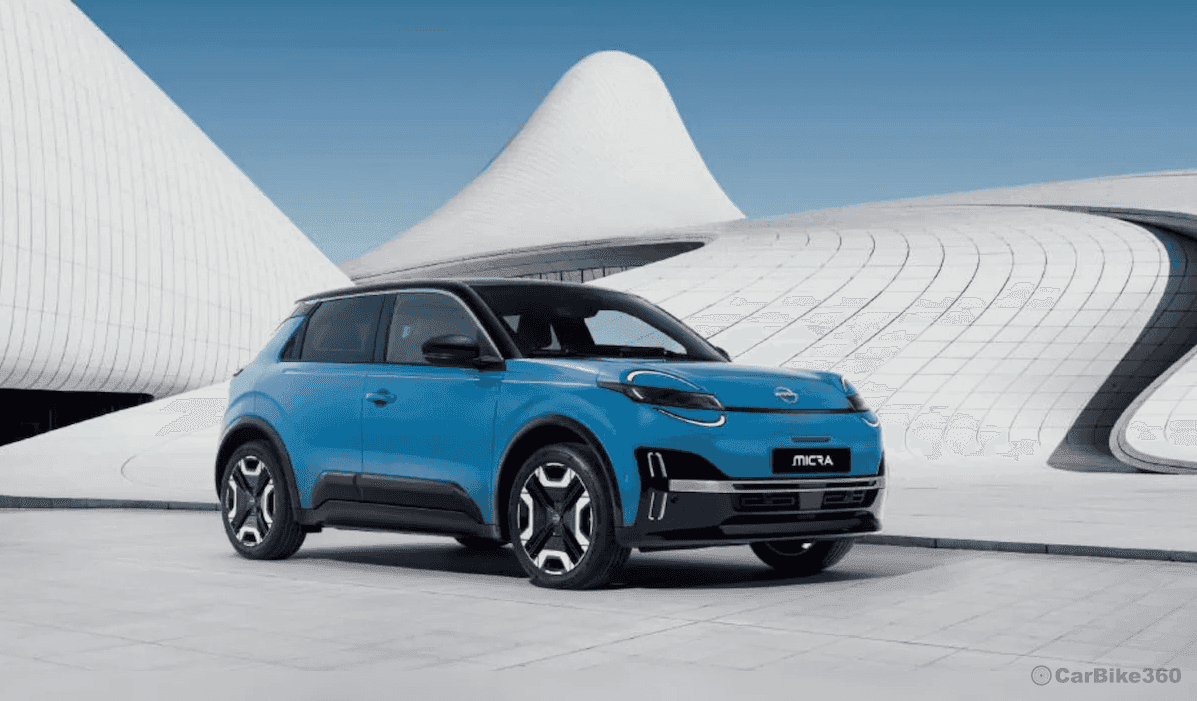 नई निसान माइक्रा ईवी के इंटीरियर और पावरट्रेन के विवरण सामने आए New Nissan Micra EV Interior and Powertrain Details Revealed.png