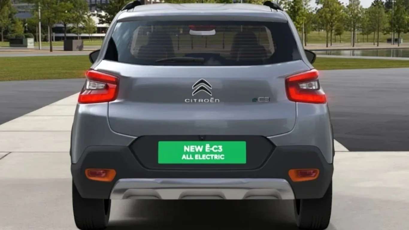 Citroen eC3 rear view Citroen eC3 rear view