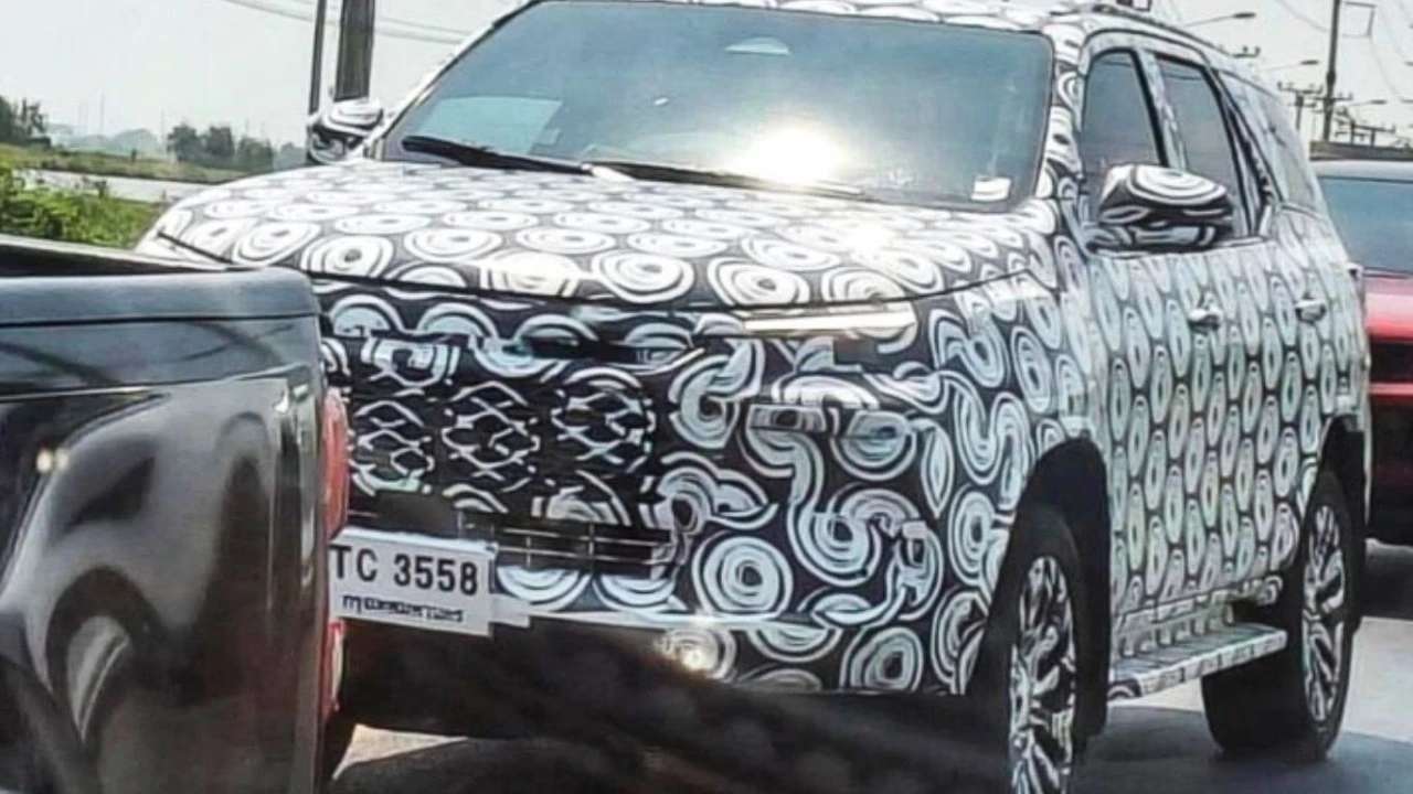 2026 Toyota Fortuner spied