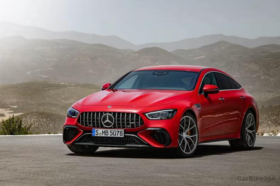 Mercedes-Benz AMG GT 63 S E Performance Left Front Three Quarter Mercedes-Benz AMG GT 63 S E Performance Left Front Three Quarter