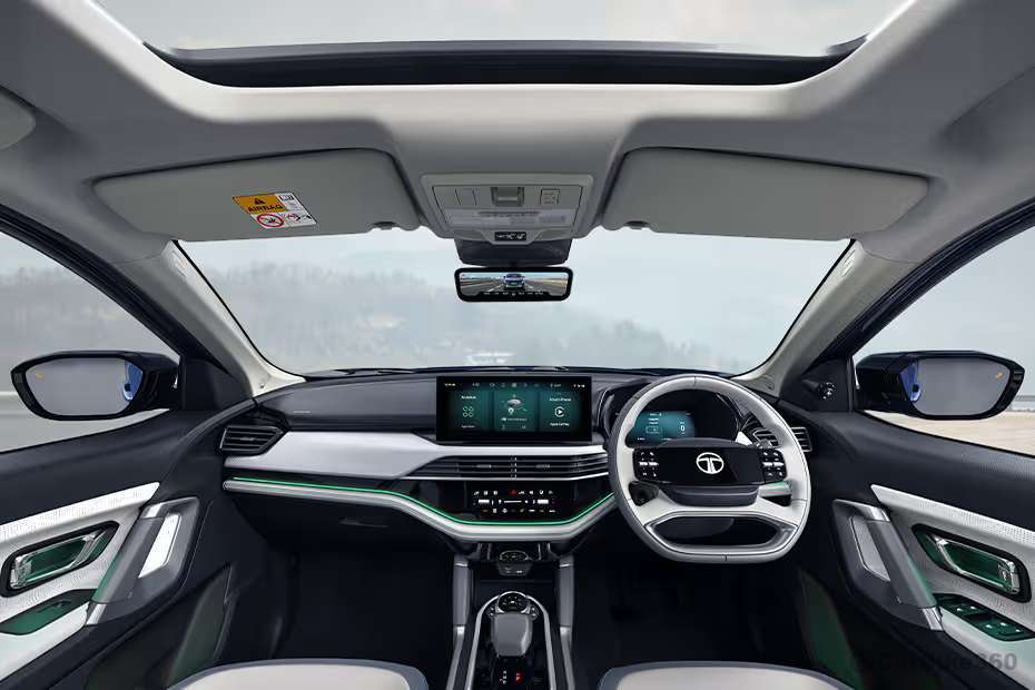 Tata Harrier EV Dashboard Tata Harrier EV Dashboard