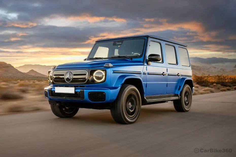 Mercedes Benz G580 with EQ Technology Left Front Three Quarter Mercedes Benz G580 with EQ Technology Left Front Three Quarter