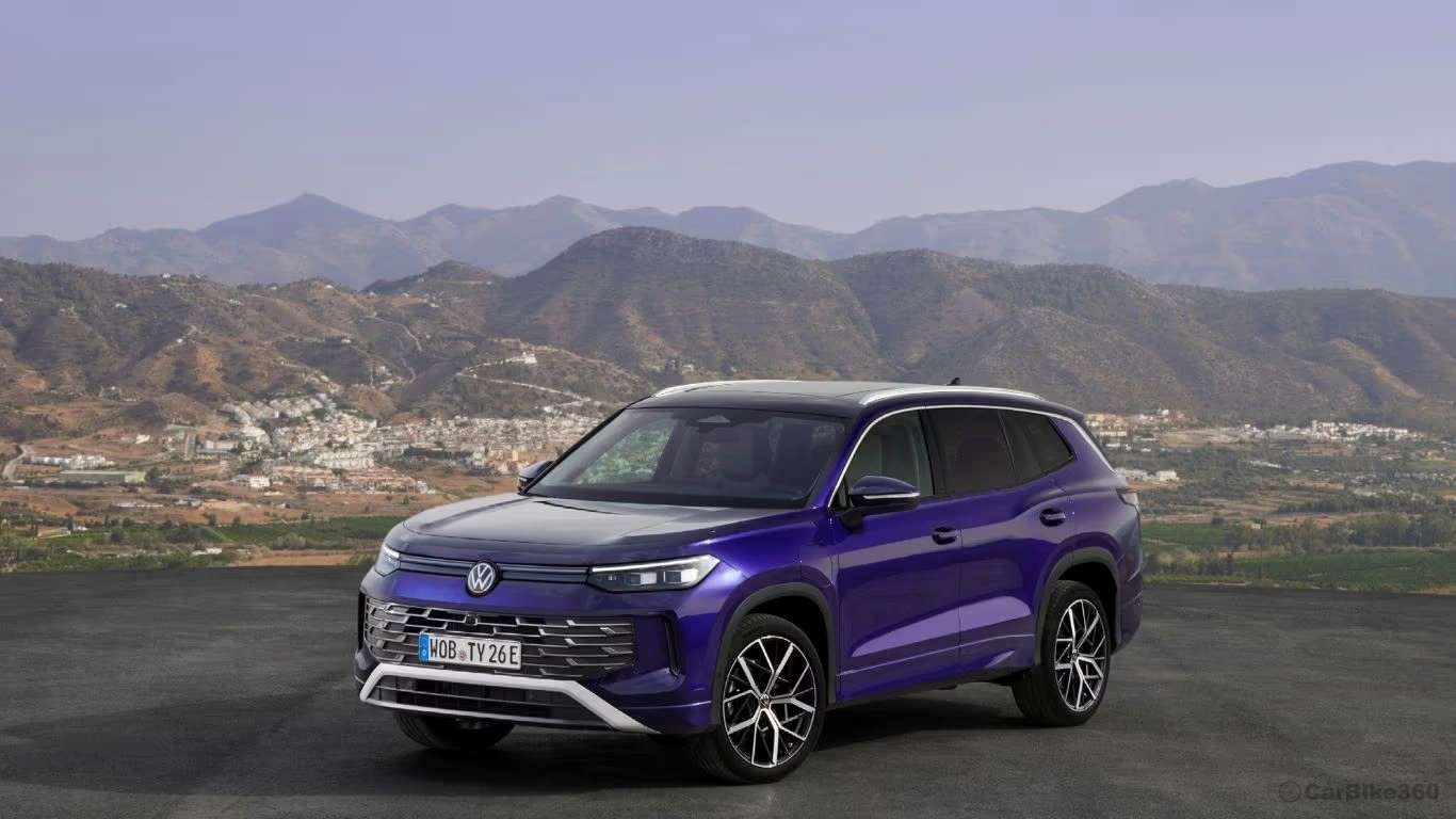 Volkswagen Tayron R-Line Unveiled for India With Images Surfaced Online Audio