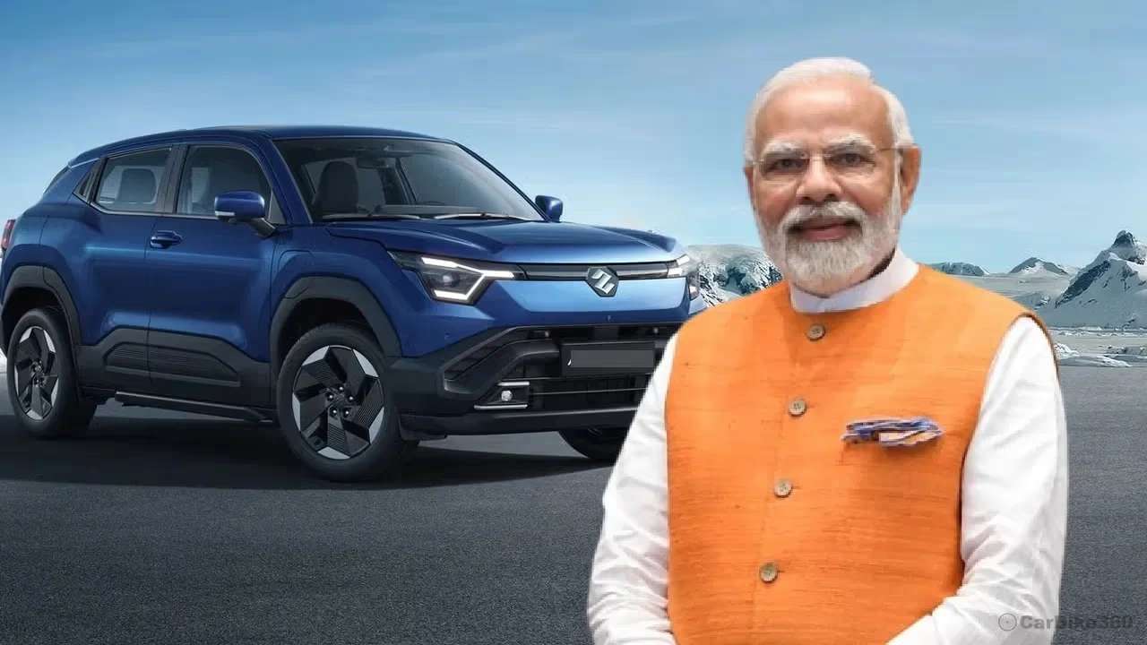 PM Narendra Modi Flags Off Maruti Suzuki e-Vitara Production, India’s first global EV, Ready to Export Overseas Audio