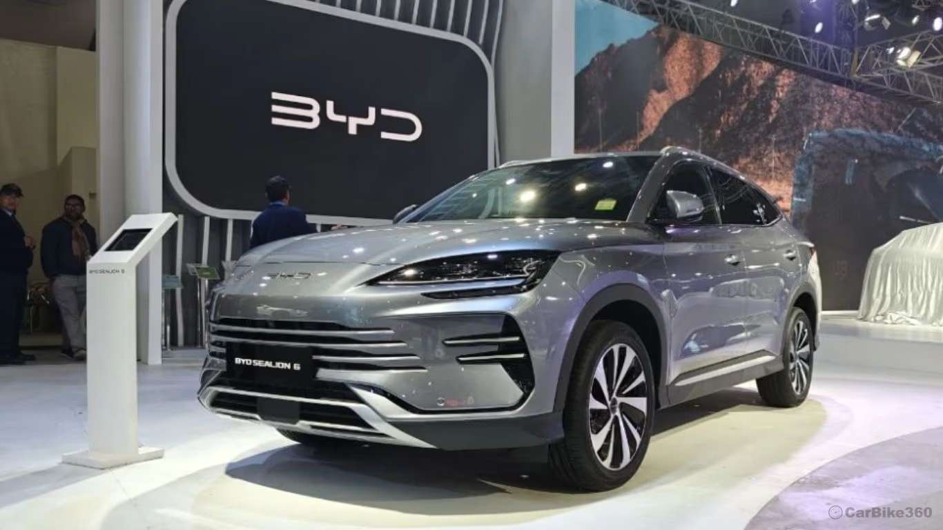 BYD Sealion 6 PHEV Spotted Testing in India Ahead of Launch Audio