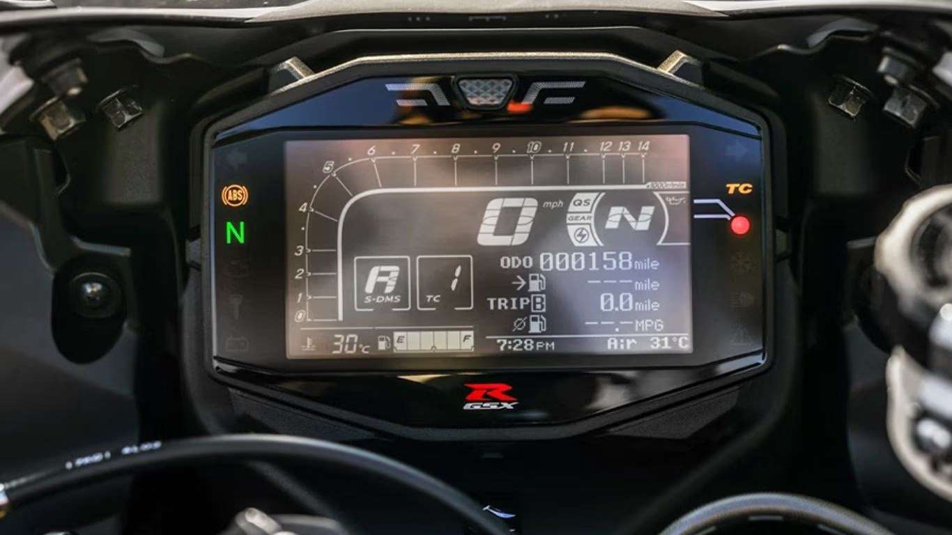 Suzuki GSX S1000 New TFT Display