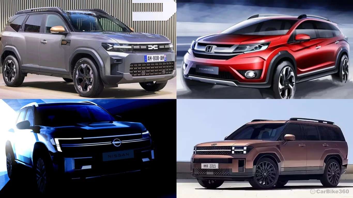 The 5 Upcoming 7-Seater SUVs Set to Challenge the Mahindra XUV 700 in 2025 Audio