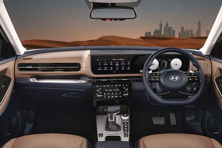 Hyundai Alcazar Dashboard Hyundai Alcazar Dashboard