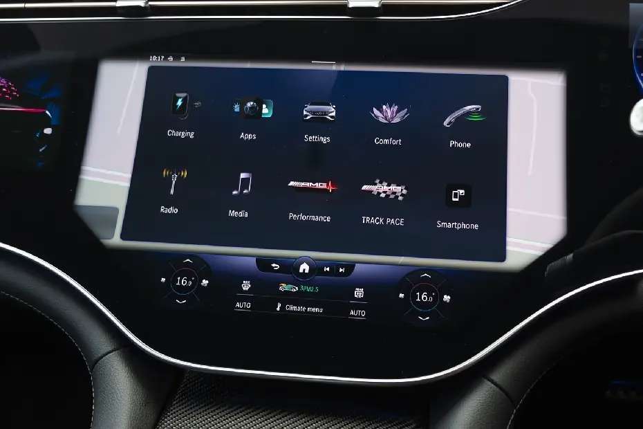 Mercedes-Benz AMG EQS Infotainment System Mercedes-Benz AMG EQS Infotainment System