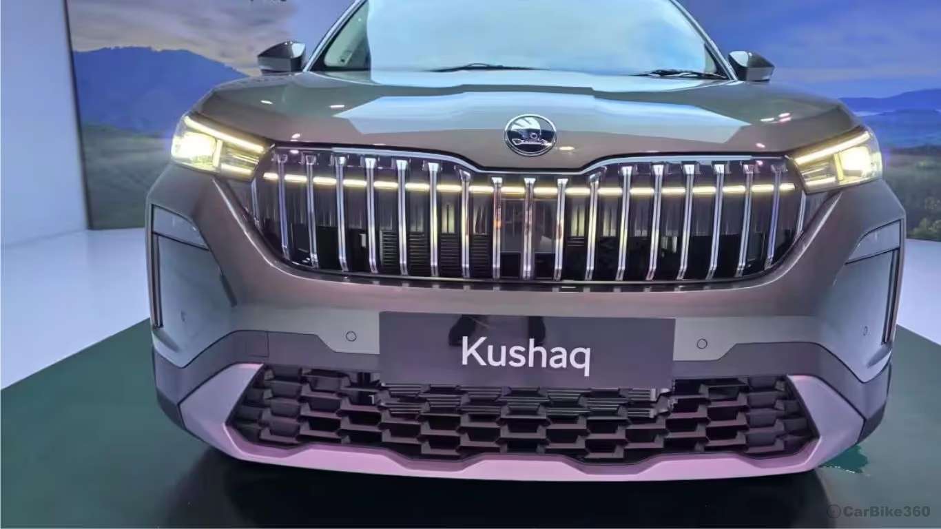 2026 Skoda Kushaq Facelift Unveiled In India With New Colors Scheme Audio