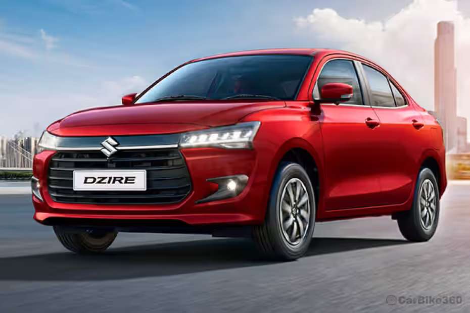 Maruti Dzire Left Front Three Quarter Maruti Dzire Left Front Three Quarter