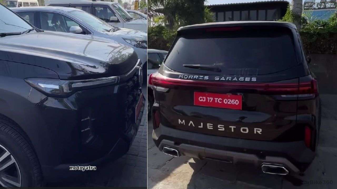 MG Majestor Spied Undisguised Before Its Official Launch Audio