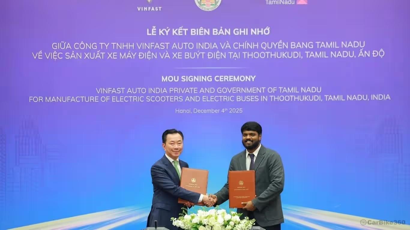 VinFast To Invest $500 Million To Expand Tamil Nadu Facility To Manufacture Electric Buses and Scooters VinFast To Invest $500 Million To Expand Tamil Nadu Facility To Manufacture Electric Buses and Scooters