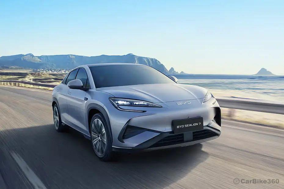 BYD SeaLion 7 Right Front Three Quarter BYD SeaLion 7 Right Front Three Quarter