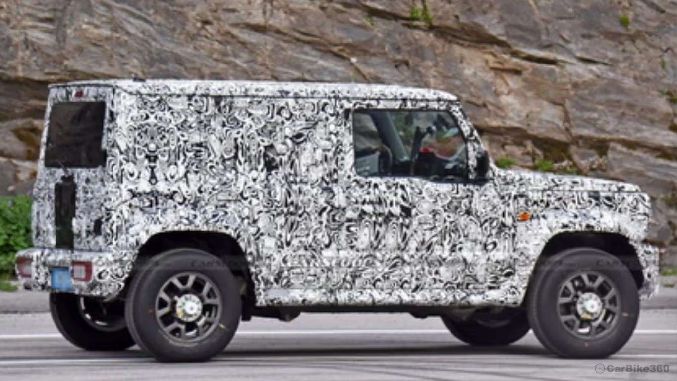 Maruti Suzuki Jimny EV spied testing: Pros, cons and what to expect? Audio