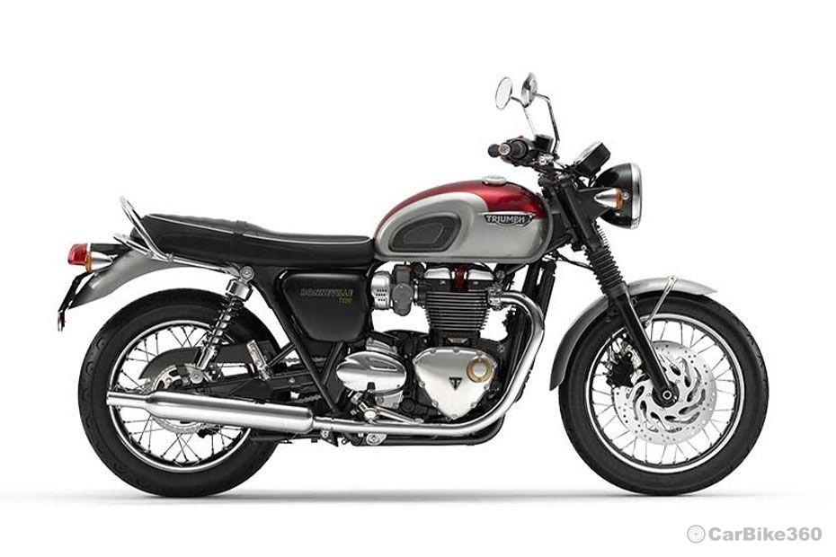 Triumph bonneville t120 right side view Triumph bonneville t120 right side view