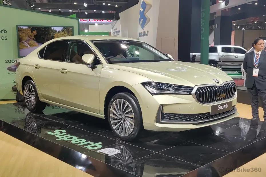 Skoda New Superb Right Front Three Quarter Skoda New Superb Right Front Three Quarter