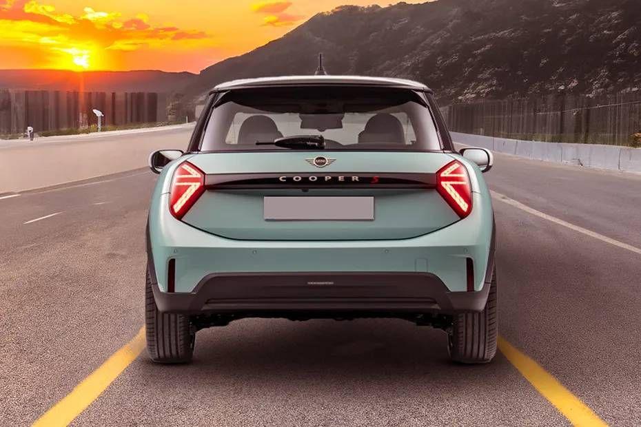 Mini Cooper Rear View Mini Cooper Rear View