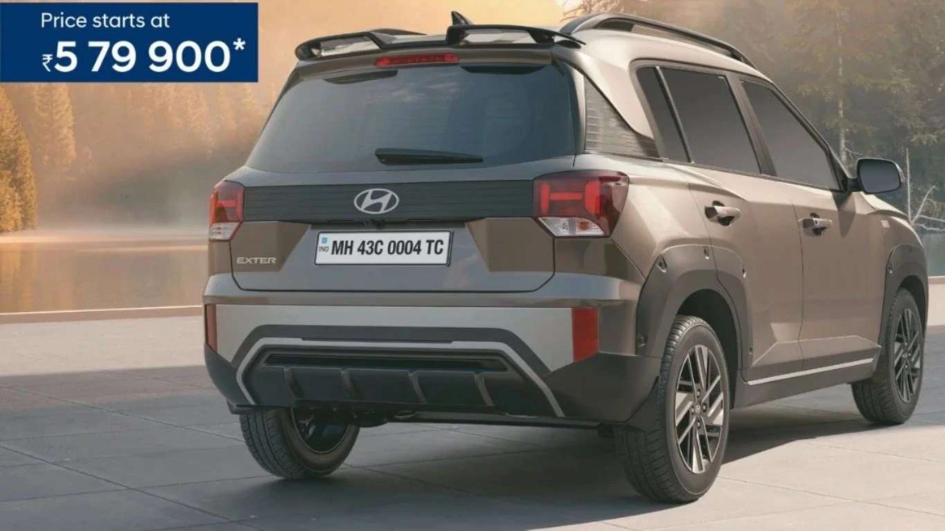 2026 Hyundai Exter Rear View Design