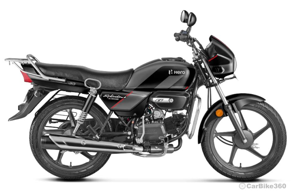 Hero splendor plus right side view Hero splendor plus right side view