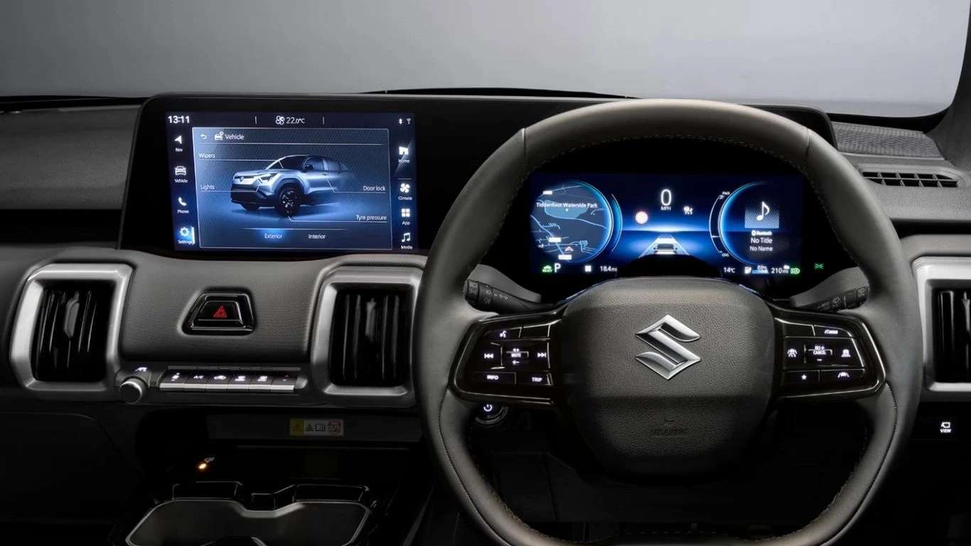 Maruti e Vitara interior