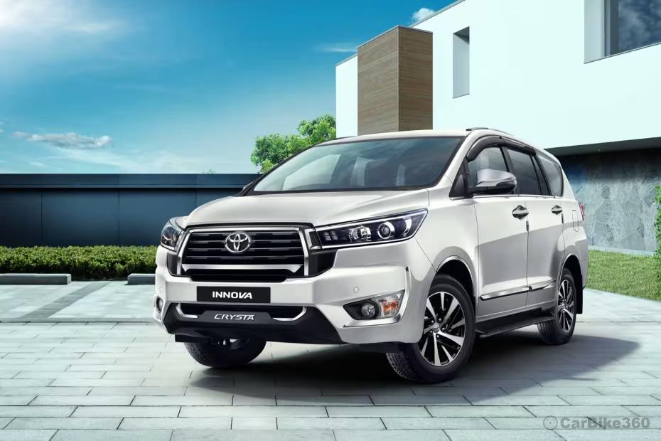 Toyota Innova Crysta Left Front Three Quarter Toyota Innova Crysta Left Front Three Quarter