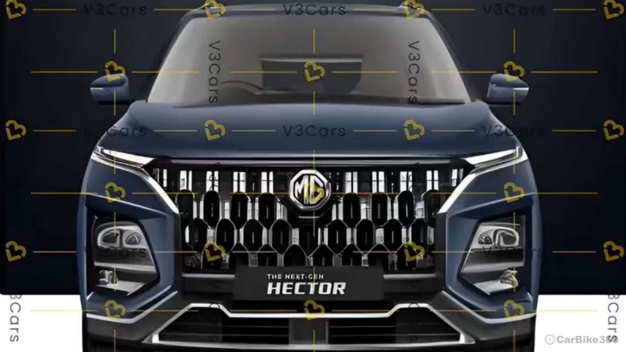 2025 MG Hector Facelift Leaks Ahead of Debut, Reveals Major Design Shift and Tech Updates Audio