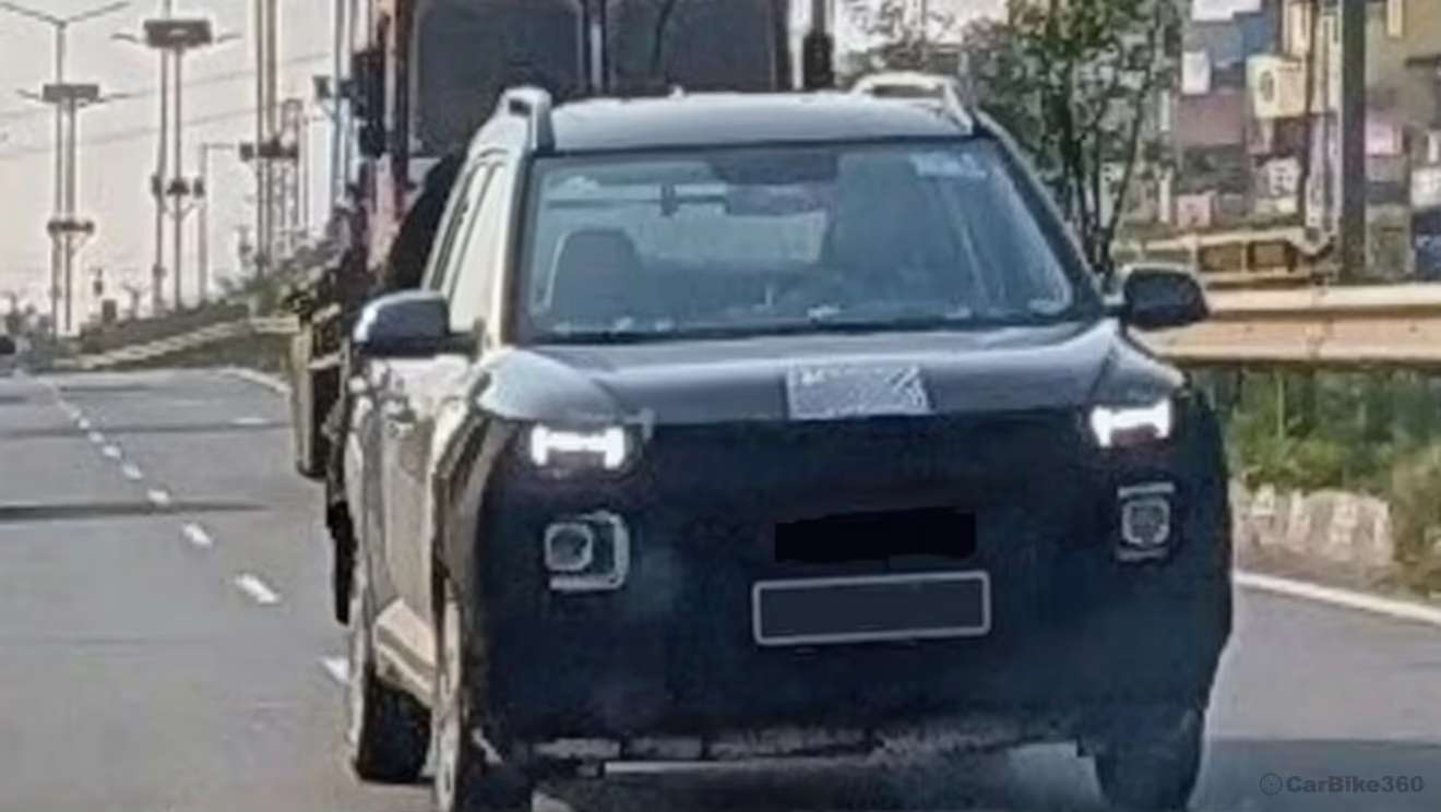 2026 Hyundai Exter Facelift Spied Testing Ahead Of Its Official Launch Audio
