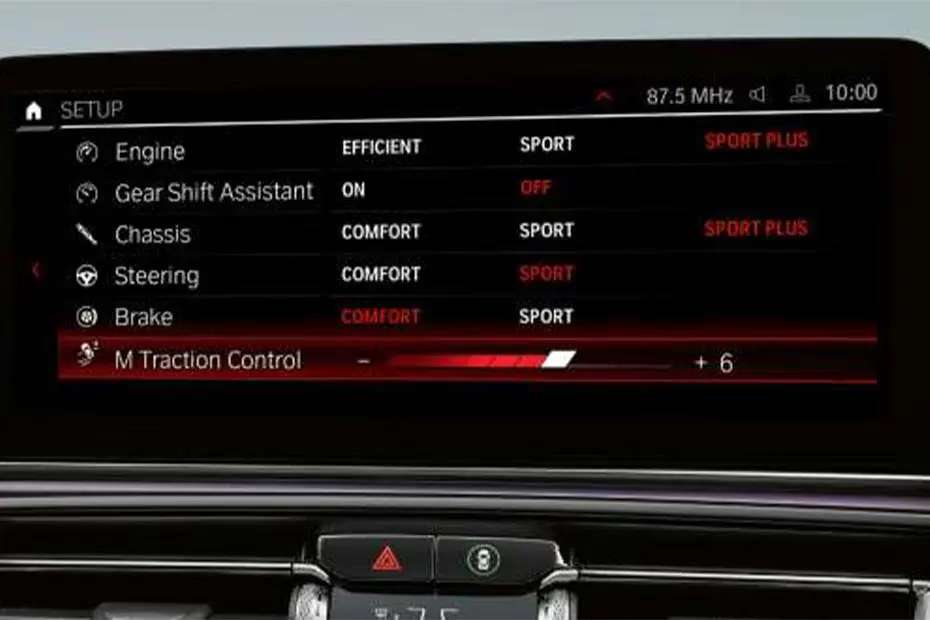BMW M8 Infotainment System BMW M8 Infotainment System