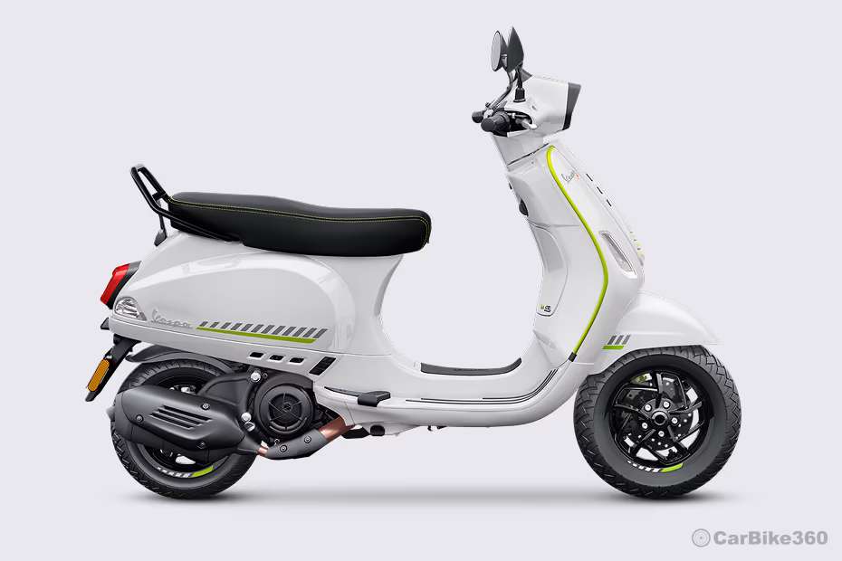 Vespa S Tech Pearl White Color Vespa S Tech Pearl White Color