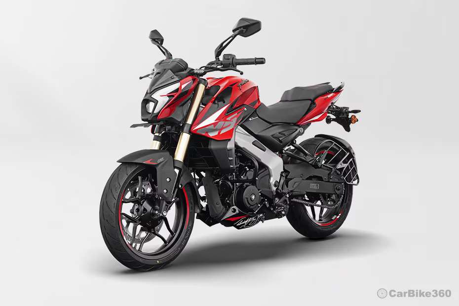 Bajaj Pulsar NS400Z Left Front Three Quarter View Bajaj Pulsar NS400Z Left Front Three Quarter View