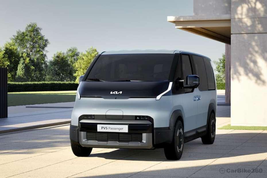 Kia PV5 Left Front View Kia PV5 Left Front View