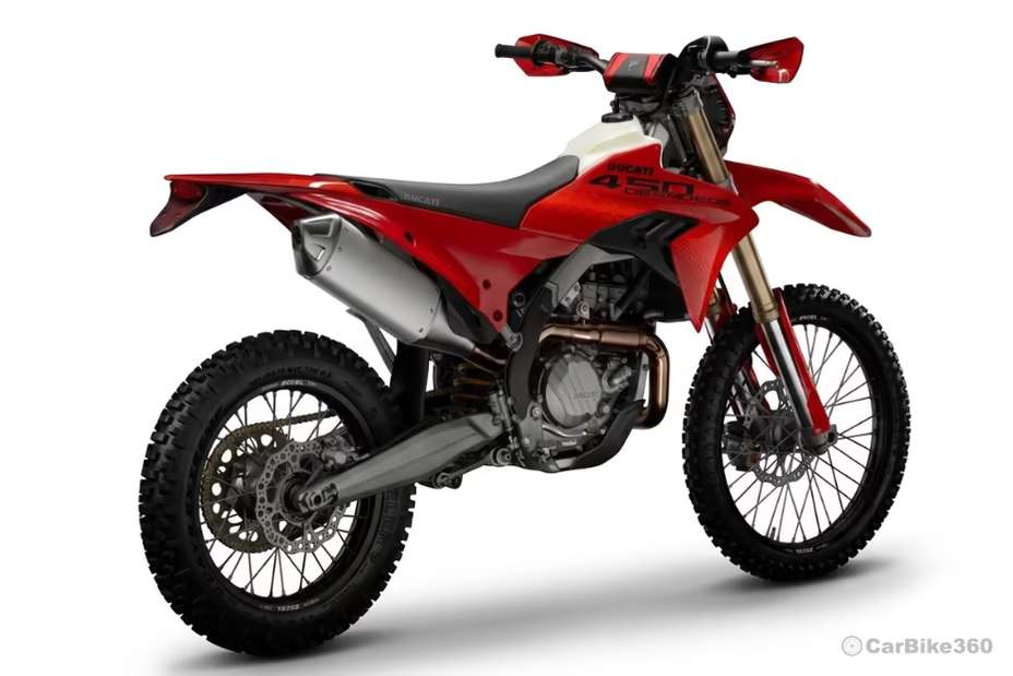 Ducati Desmo 450 EDS Right Rear Side Exterior View Ducati Desmo 450 EDS Right Rear Side Exterior View