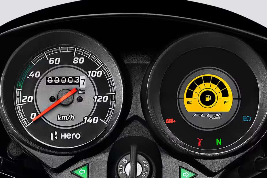 Hero HF Deluxe Flex Fuel Speedometer Hero HF Deluxe Flex Fuel Speedometer