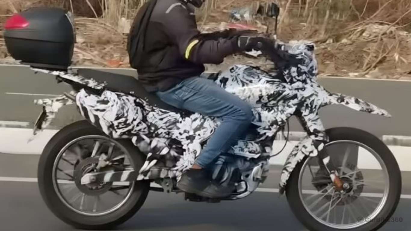 Bajaj Dual Sport Bike Testing