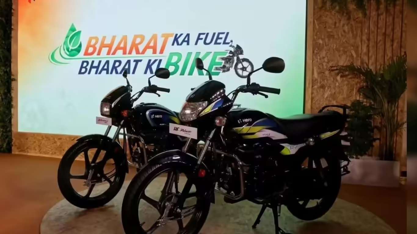 Hero Deulxe HF Flex-Fuel