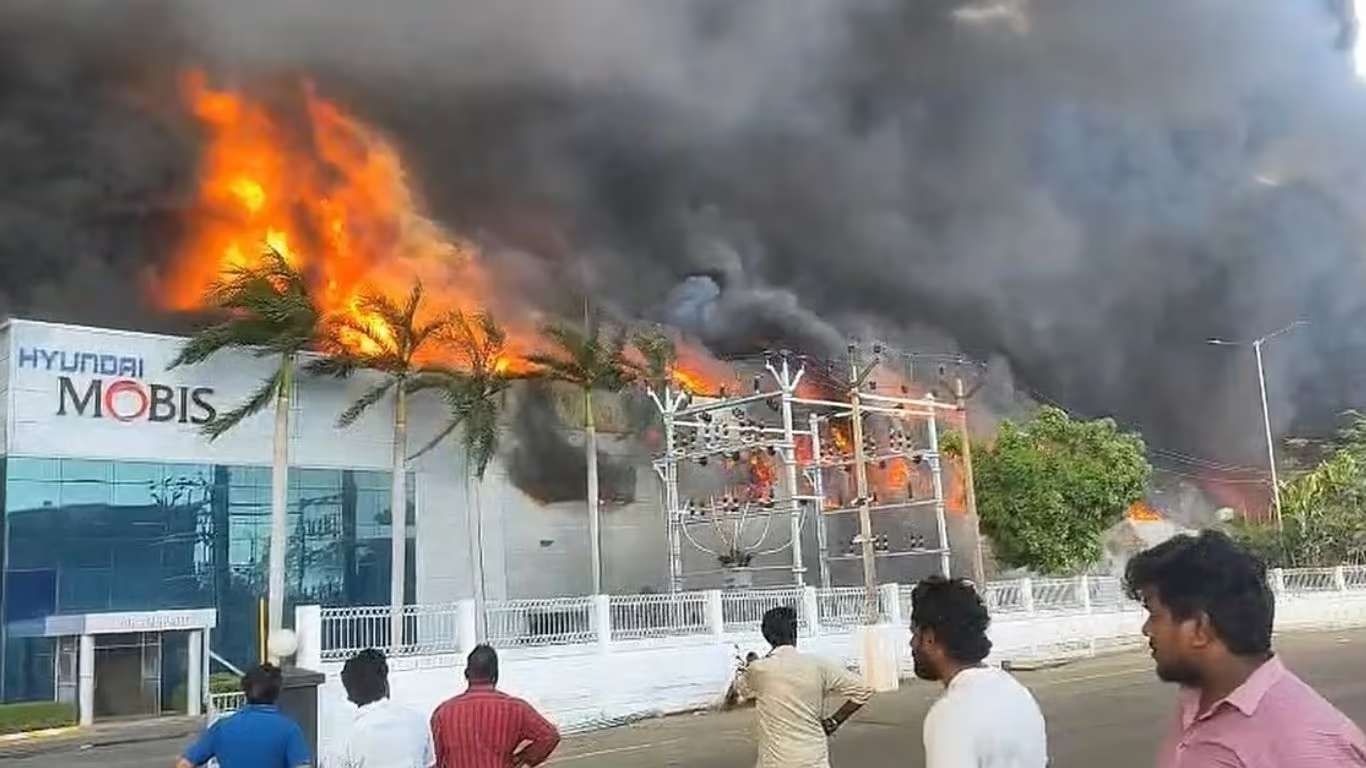 Hyundai Fire Inident