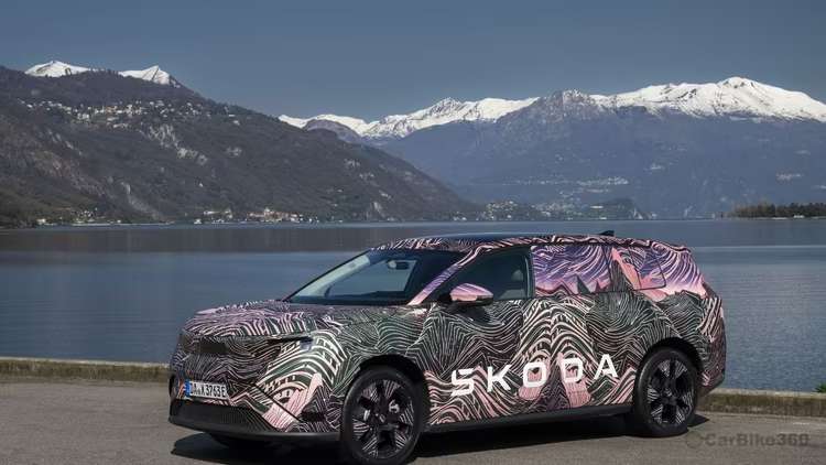 Skoda Peaq 7-seater electric SUV global reveal on June 23 Skoda Peaq 7-seater electric SUV global reveal on June 23