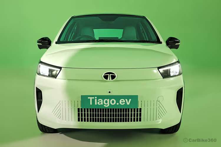 Tata Tiago EV Exterior Front View Tata Tiago EV Exterior Front View