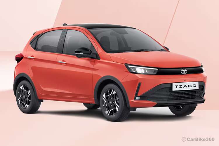 Tata Tiago Varanasi Vibrance Color Exterior View Tata Tiago Varanasi Vibrance Color Exterior View