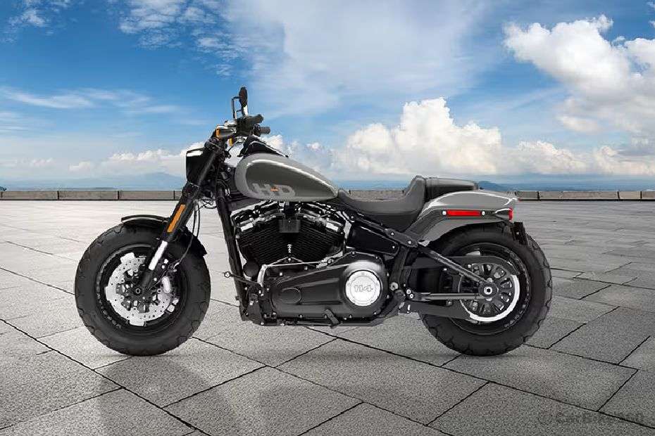 Harley-Davidson Fat Bob 114 Left Side View Harley-Davidson Fat Bob 114 Left Side View