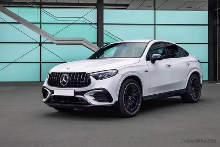 Mercedes Benz AMG GLC43 Coupe Left Front Three Quarter Mercedes Benz AMG GLC43 Coupe Left Front Three Quarter
