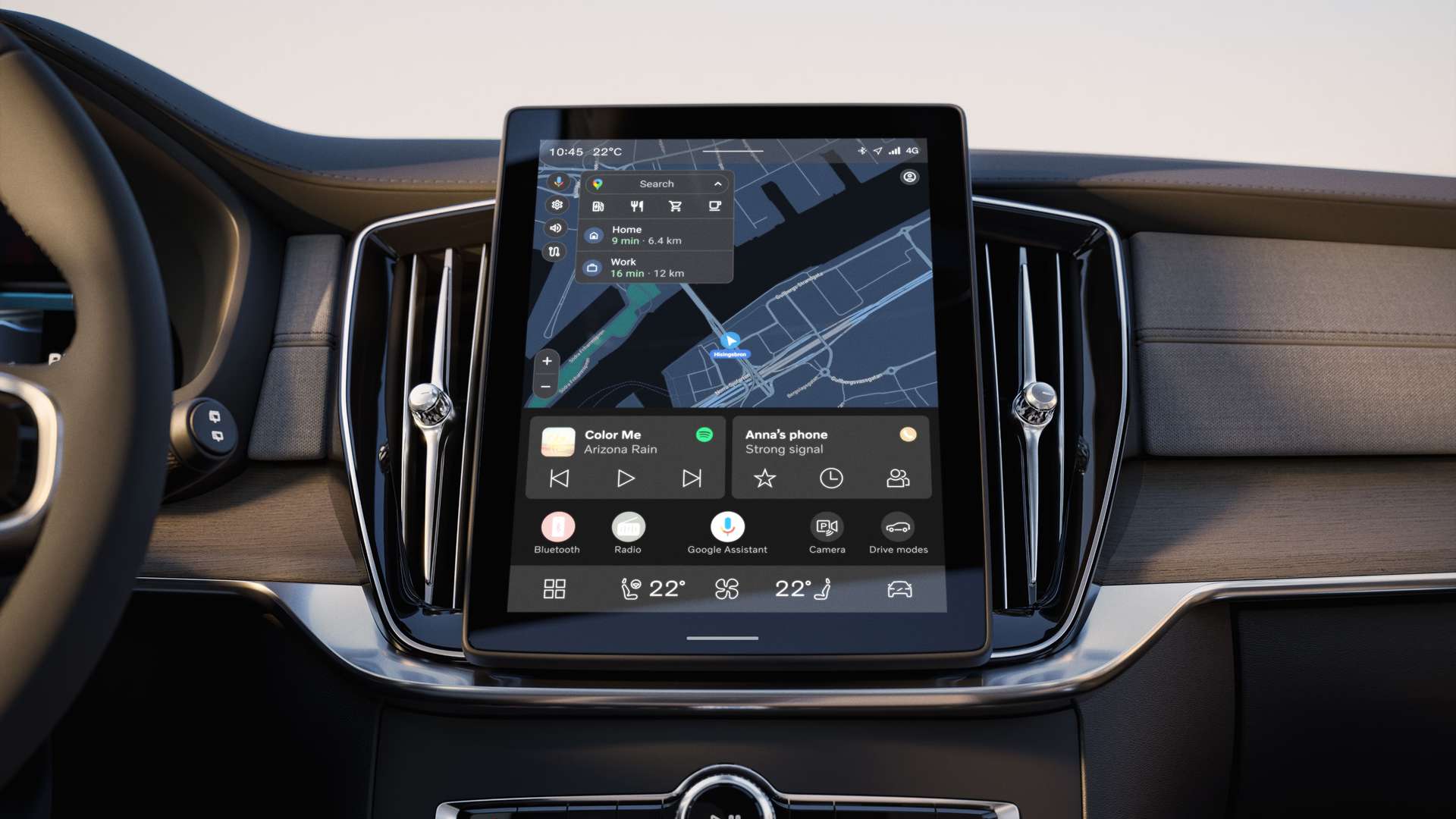 portrait-oriented 14.5-inch screen