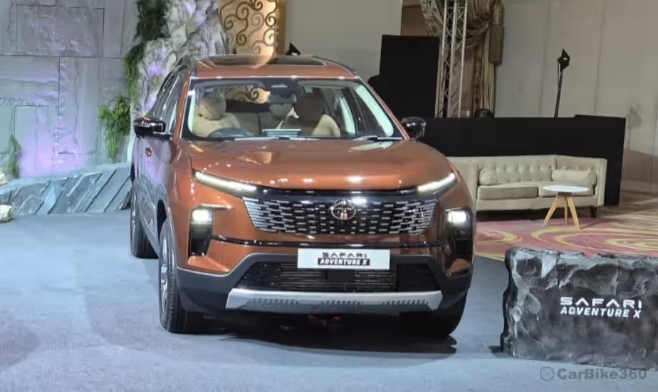 The all-new 2025 Tata Safari Adventure X+ First Look Revealed in India The all-new 2025 Tata Safari Adventure X+ First Look Revealed in India