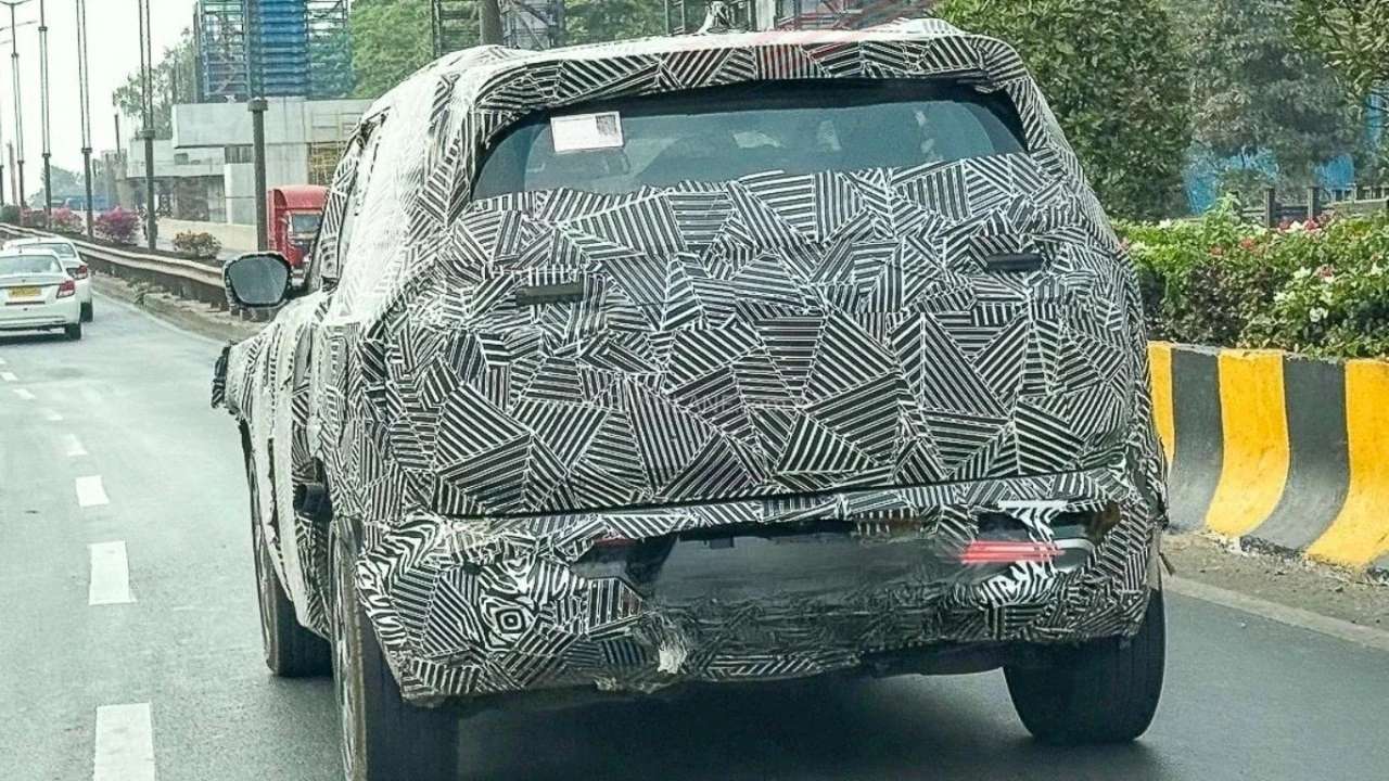 Tata Sierra EV spied