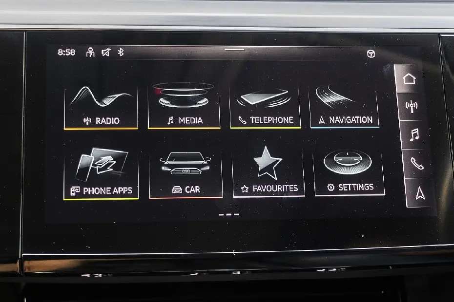 Audi E-tron Sportback Infotainment System Audi E-tron Sportback Infotainment System