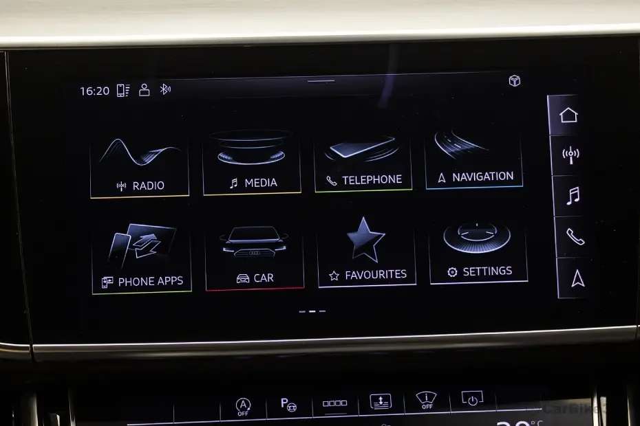 Audi A8 L Infotainment System Audi A8 L Infotainment System